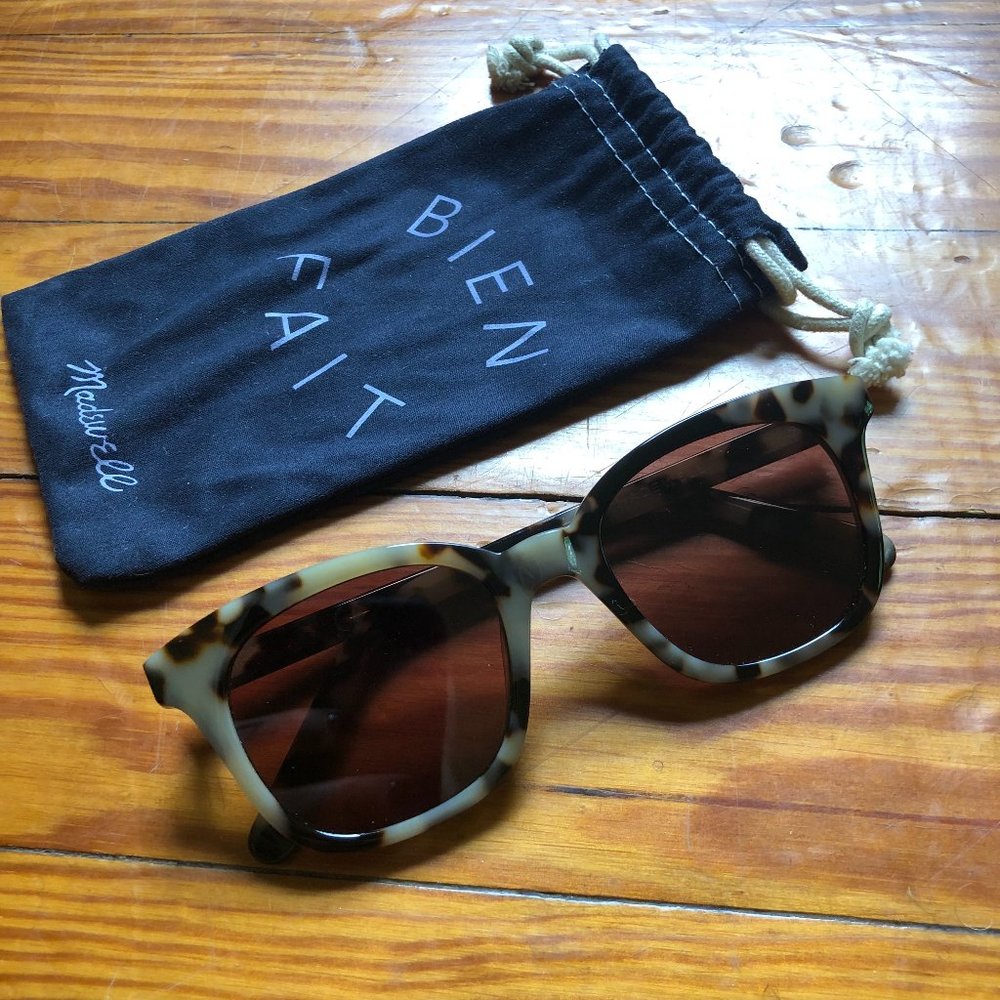 MADEWELL tortoise shell glasses